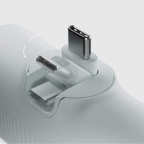 Powerbank EcoPower 5000 mAh 10W z wbudowanym portem USB-C - szary SBS