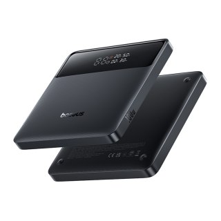 Powerbank z wyświetlaczem Blade H1 20000mAh USB-A USB-C 100W - czarny BASEUS