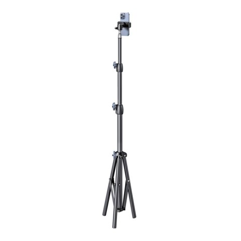 Statyw trójnożny tripod mocny ze stali węglowej 1.7m - czarny WOZINSKY