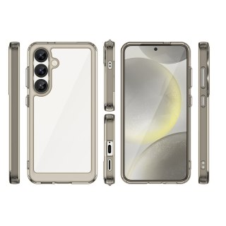 Etui pokrowiec z elastyczną ramką na iPhone 16e Outer Space Case - półprzezroczysty HURTEL