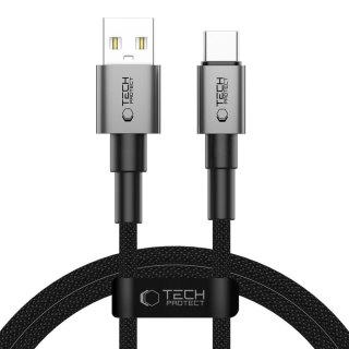 Kabel przewód UltraBoost DNA USB-A - USB-C 15W 3A 100 cm - szary Tech-Protect