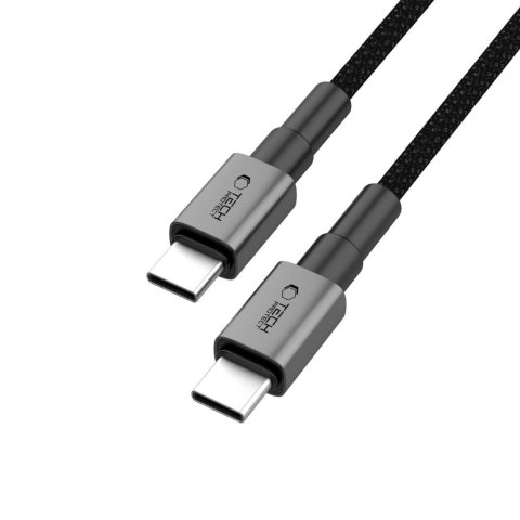 Kabel przewód UltraBoost DNA USB-C PD 60W 3A 25 cm - szary Tech-Protect