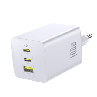 Ładowarka sieciowa EnerFill FE11 2x USB-C USB-A 100W - biała BASEUS