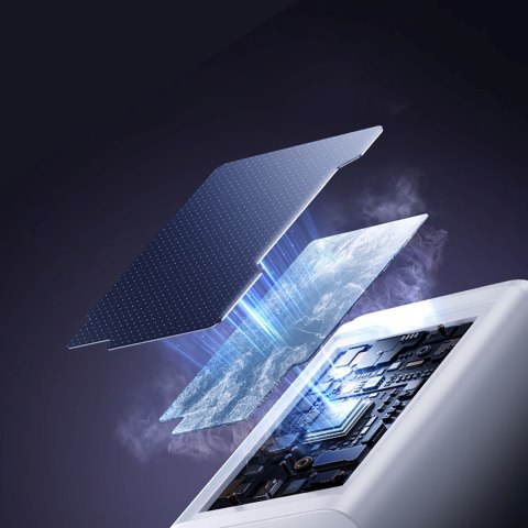 Ładowarka sieciowa EnerFill FE11 2x USB-C USB-A 100W - biała BASEUS