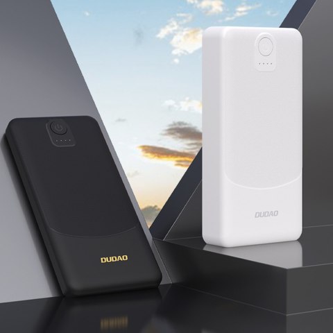 Powerbank K10 10000mAh USB-A 12W 2.4A - biały DUDAO