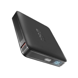 Powerbank z wyświetlaczem LCD 5000mAh USB-C 10W - czarny SBS
