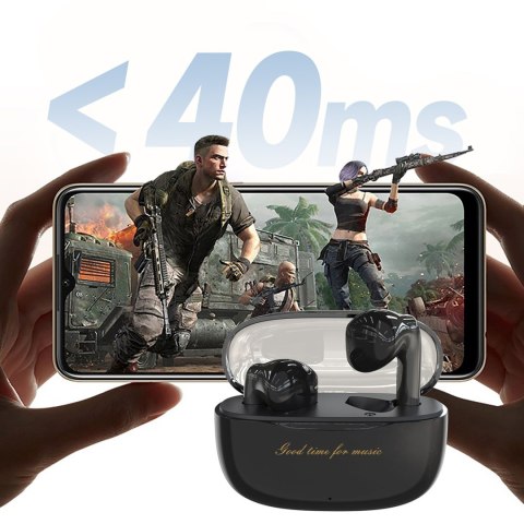 Słuchawki bezprzewodowe douszne U8 TWS - czarne DUDAO