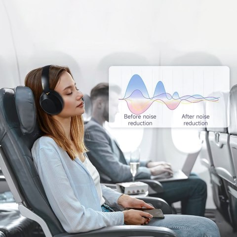 Słuchawki bezprzewodowe nauszne X22 Max Bluetooth ANC - czarne DUDAO