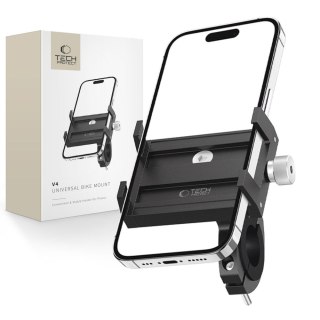Uchwyt rowerowy do smartfona na kierownicę V4 - czarny Tech-Protect