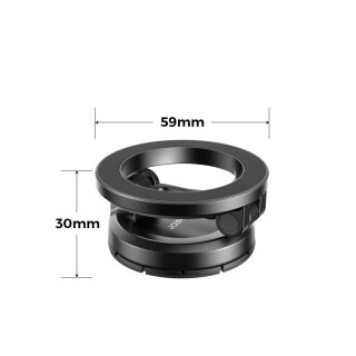 Uchwyt samochodowy magnetyczny do smartfona na deskę rozdzielczą MagSafe - czarny JOYROOM