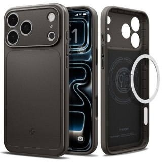 Etui case plecki na iPhone 17 Pro Thin Fit MagSafe - szare SPIGEN