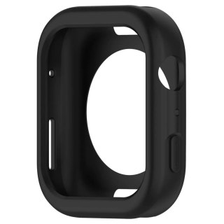Etui na Apple Watch Series 1/2/3 42 mm Silicone Watch Case - czarne HURTEL