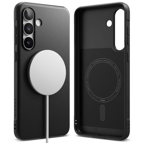 Etui plecki case do Samsung Galaxy S25 FE Onyx Magnetic MagSafe - czarne Ringke