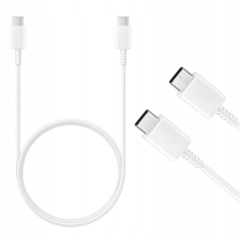 Kabel przewód USB-C Samsung EP-DA905BWE 3A 1m - biały SAMSUNG