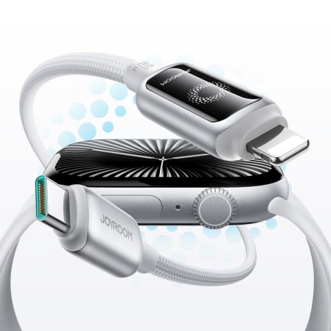 Kabel przewód USB-C - iPhone Lightning 30W 1.2m - biały JOYROOM