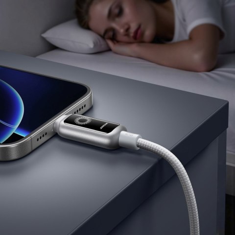 Kabel przewód USB-C - iPhone Lightning 30W 1.2m - biały JOYROOM