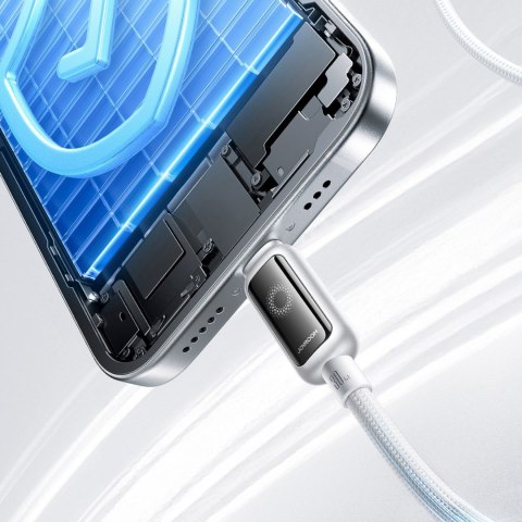 Kabel przewód USB-C - iPhone Lightning 30W 1.2m - biały JOYROOM