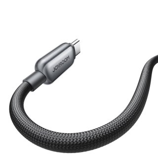 Kabel przewód w oplocie USB-A - USB-C 66W 1.2m - czarny JOYROOM