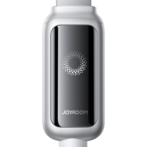 Kabel przewód w oplocie USB-C 100W 1.2m - biały JOYROOM