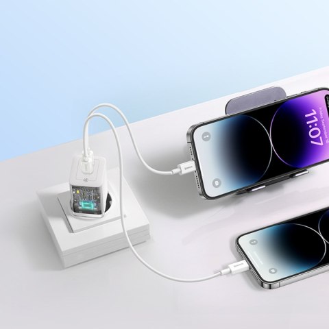 Ładowarka sieciowa GaN5 Pro 40W USB-C - biała BASEUS