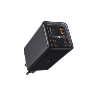 Ładowarka sieciowa USB-C USB-A GaN6 Pro 100W z kablem USB-C 1m - czarna BASEUS