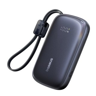 Powerbank 20000mAh 22.5W z wyświetlaczem kablem EnerFill FC21 Qpow 3 Ultra - czarny BASEUS