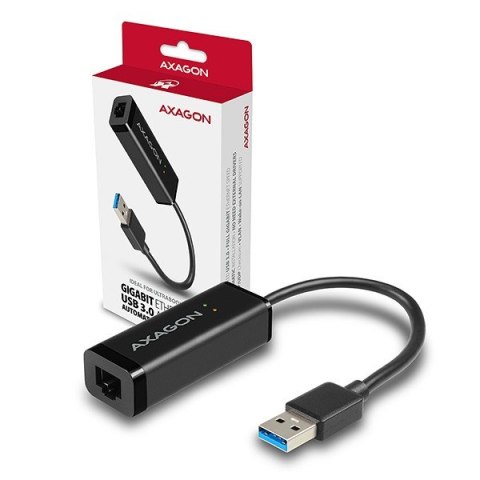 ADE-SR Karta sieciowa Gigabit Ethernet adapter, USB-A 3.2 Gen 1, instalacja automatyczna AXAGON