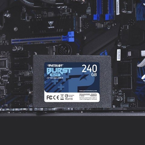 Dysk SSD 240GB Burst Elite 450/320MB/s SATA III 2.5 Patriot