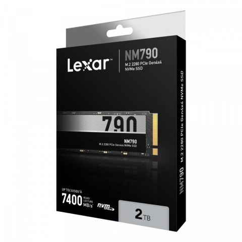 Dysk SSD NM790 2TB 2280 PCIeGen4x4 7200/6500MB/s Lexar