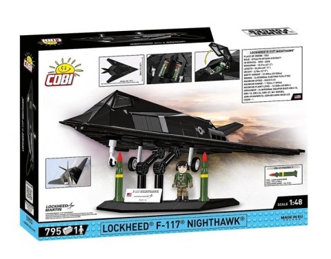 Klocki Lockheed F-117 Nighthawk 795 klocków Cobi Klocki