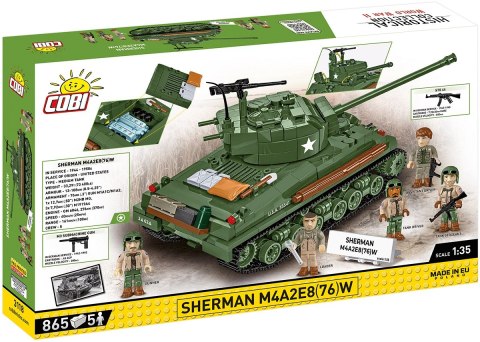 Klocki Sherman M4A2E8 865 klocków Cobi Klocki