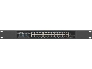 Przełącznik 24X 100MB POE+ /2x COMBO 250W RSFE-24P-2C-250 Lanberg