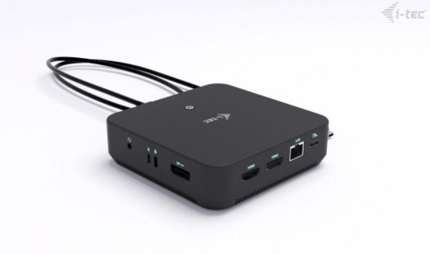 Stacja dokująca USB-C DP Dual HDMI Power Delivery 100W + Uniwersalna Ładowarka 100W I-tec