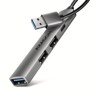 HUE-STA HUB 4-portowy 1x USB-A 5Gbps, 2x USB2.0 + 1x USB-C 2.0, 12cm kabel USB-A AXAGON