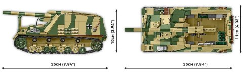 Klocki Panzehaubitze Hummel 1118 klocków Cobi Klocki