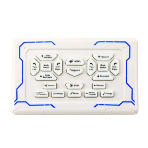 Robot Edukacyjny Zdalnie Sterowany RC Mówi Tańczy Światła Dźwięki Niebieski LEAN Toys