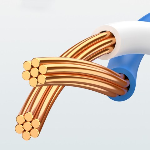 Kabel sieciowy patchcord LAN Ethernet U/UTP Cat. 6 1000Mb/s 8m - czarny UGREEN