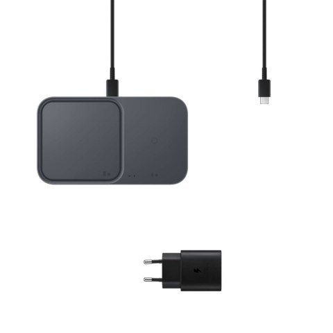 Ładowarka Samsung indukcyjna 15W - czarna + ładowarka sieciowa + kabel SAMSUNG