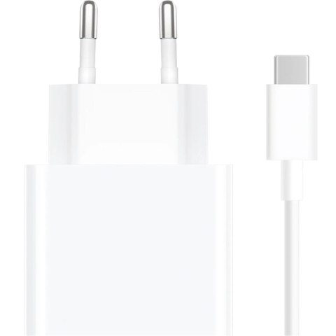 Ładowarka sieciowa USB-A 33W z kablem USB-C - biała XIAOMI