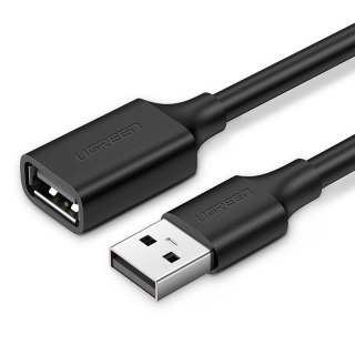 Przedłużacz do kabla przewodu USB 2m czarny UGREEN