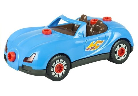 Zestaw Małego Mechanika Rozkręcany Samochód Wkrętarka Światła Dźwięki LEAN Toys