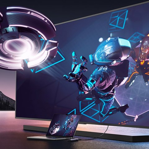 6w1 HUB adapter USB-C - 3x USB-A 3.0 / HDMI / RJ45 / USB-C PD - szary UGREEN