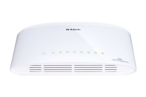 DGS-1008D switch L2 8x1GBE Desktop/Wall NO FAN D-Link