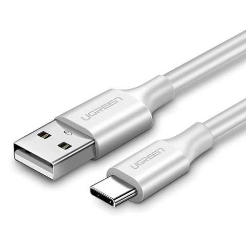 Kabel przewód USB-A - USB-C 3A 1.5m - biały UGREEN
