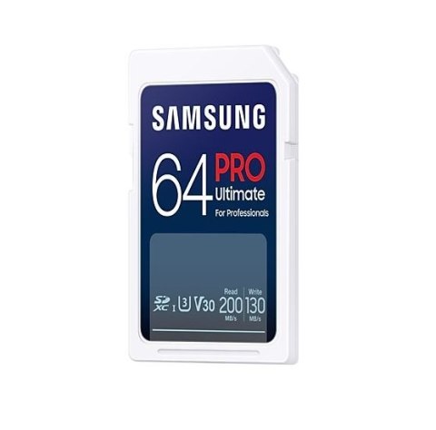 Karta pamięci SD MB-SY64SB/WW 64GB Pro Ultimate + czytnik Samsung