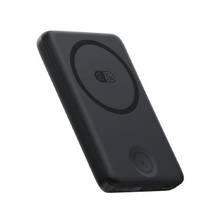 Powerbank 2w1 10000mAh USB-C do iPhona Apple Watch MagSafe 27W z kablem USB-C - czarny BASEUS