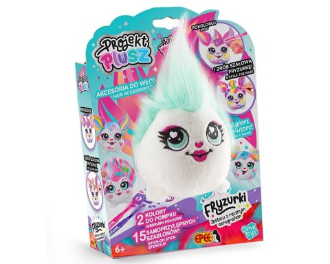 Maskotka Projekt Plusz Fryzurki - Zestaw z ręcznym aerografem Mgiełka Epee