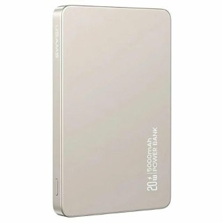 PowerBank 5000mAh 20W Indukcyjny Magsafe PD Fast Charge tytanowy USAMS