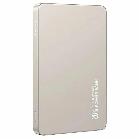 PowerBank 5000mAh 20W Indukcyjny Magsafe PD Fast Charge tytanowy USAMS