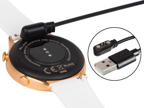 Smartwatch X19 Bluetooth różowy BLOW